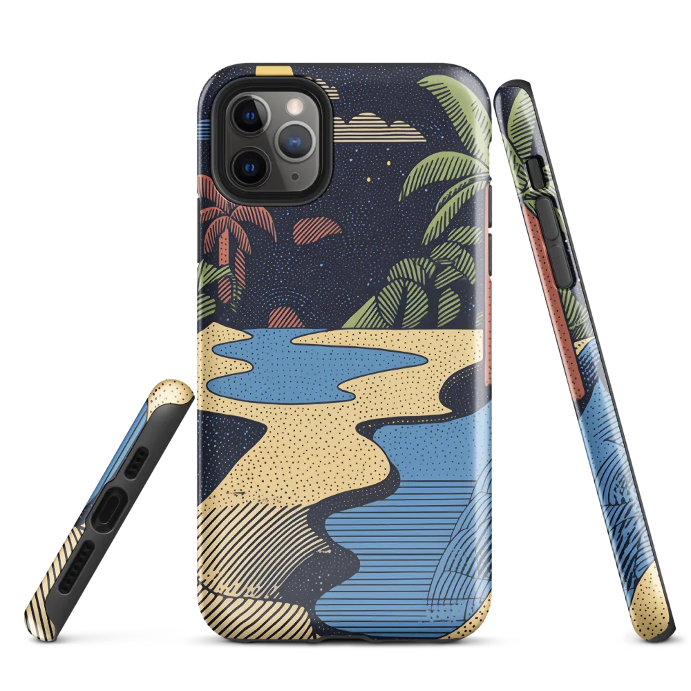 Whimsical Nightscape | Phone Case |  11 Pro Max | Tough Case | Glossy