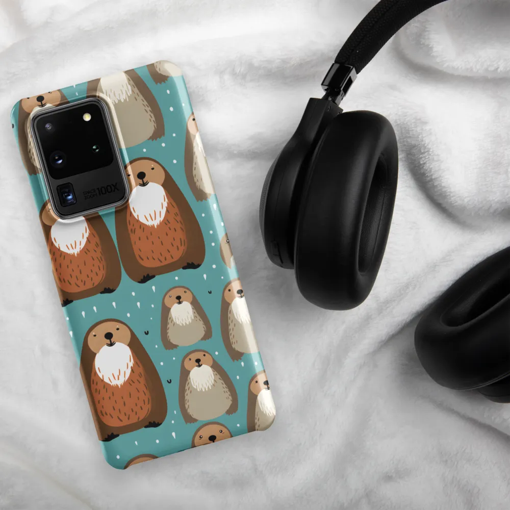 Whimsical Otter Pattern