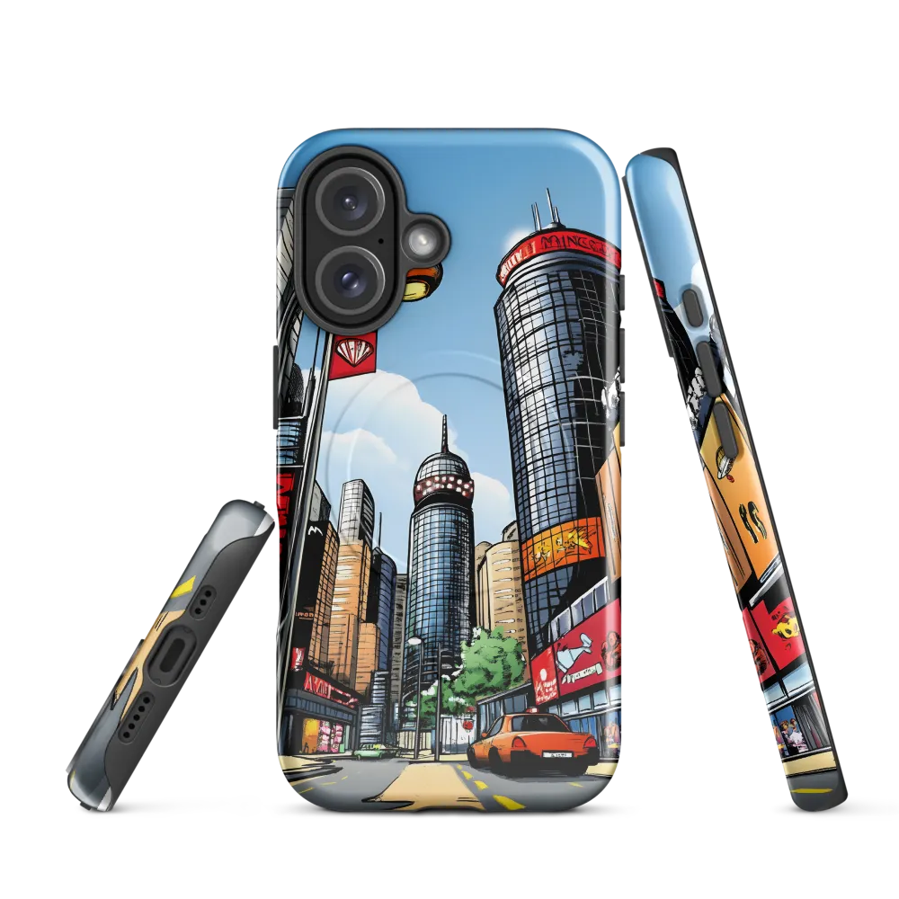 Urban Pulse: A Comic Cityscape