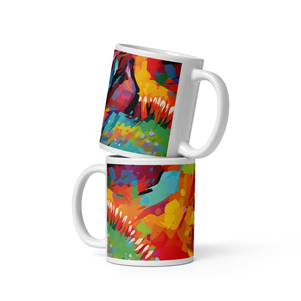 Colorful Lizard: An Abstract Adventure | Mugs | Multiple Sizes & Colors