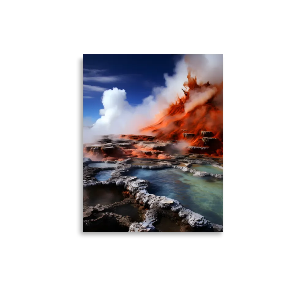 Nature's Fury: The Volcano's Expression | Poster | 11″×14″