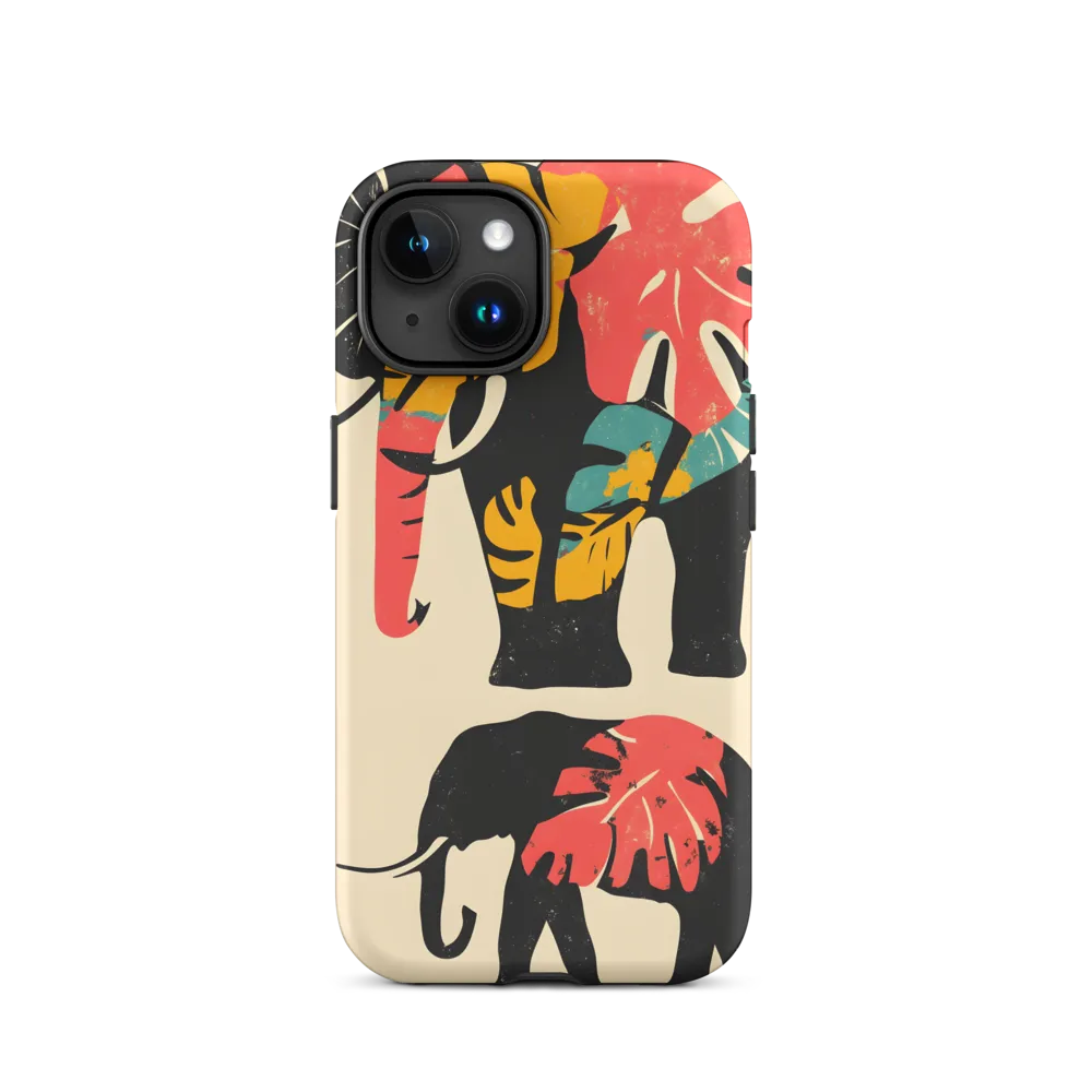 Tropical Elegance: The Elephant's Dance
