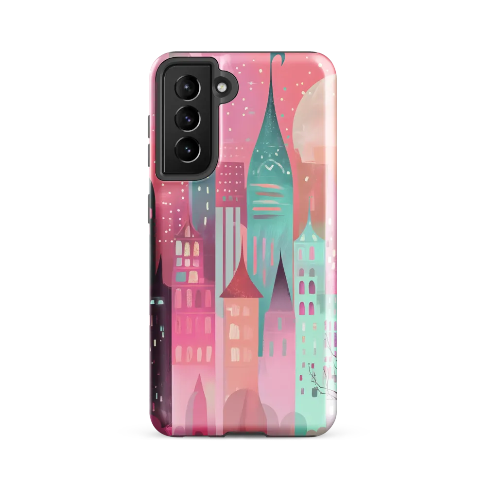 Whimsical City at Dusk