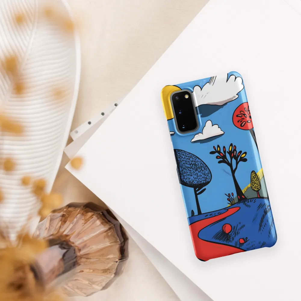 A Playful Journey Through Whimsical Woods | Phone Case |  S20 | Snap Case | Matte