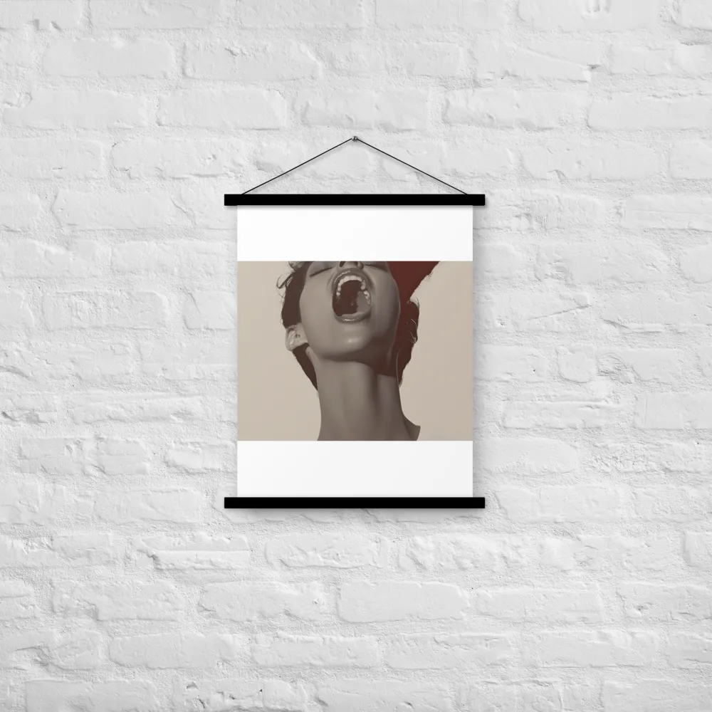 Echoes of Emotion | Poster With Black Wood Hanger | 18″×24″