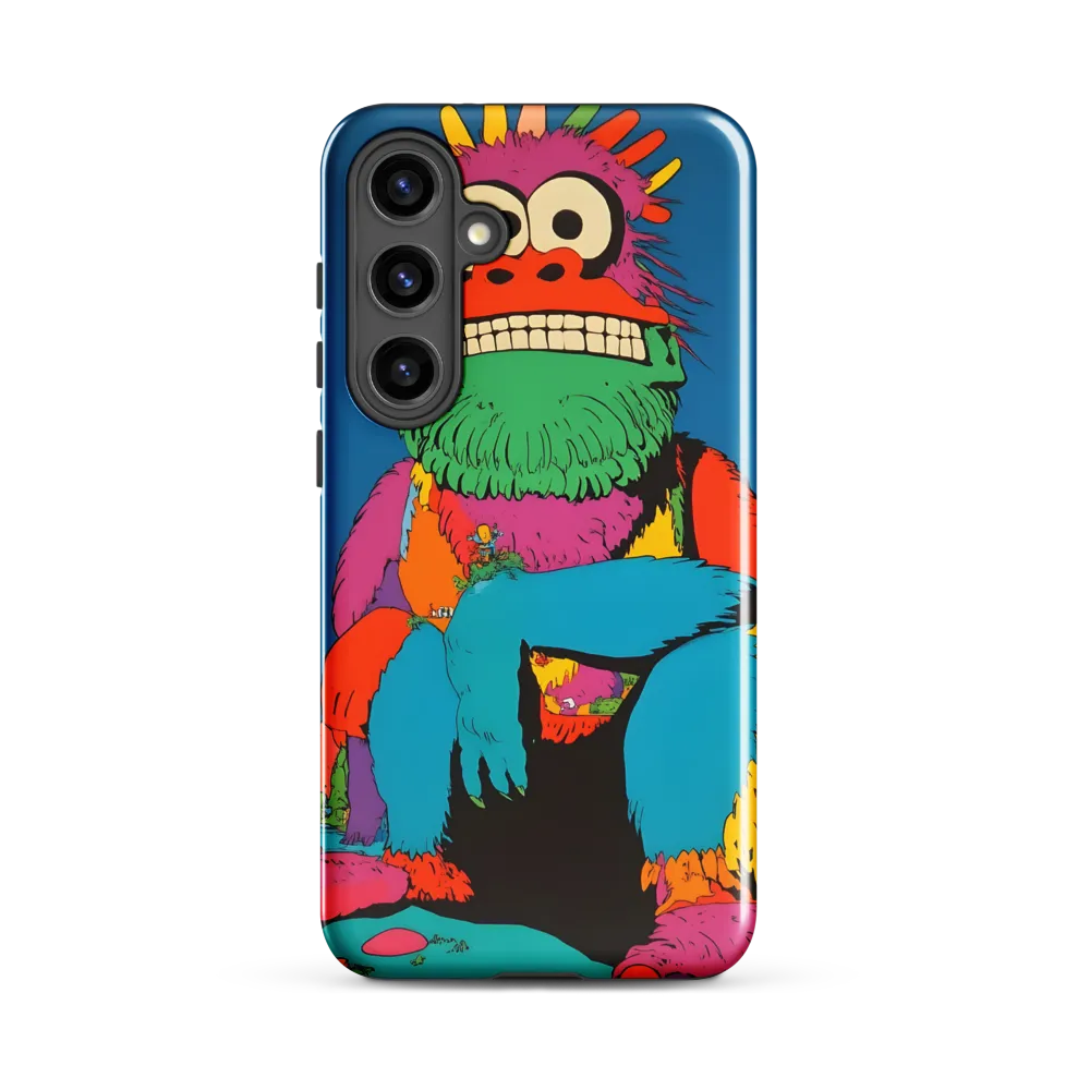 Whimsical Giant: A Playful Monster Encounter