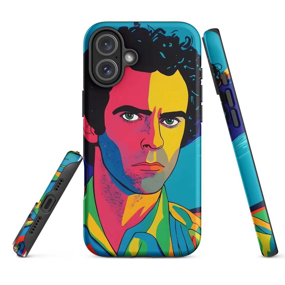 Electric Visage: A Portrait of Vibrance