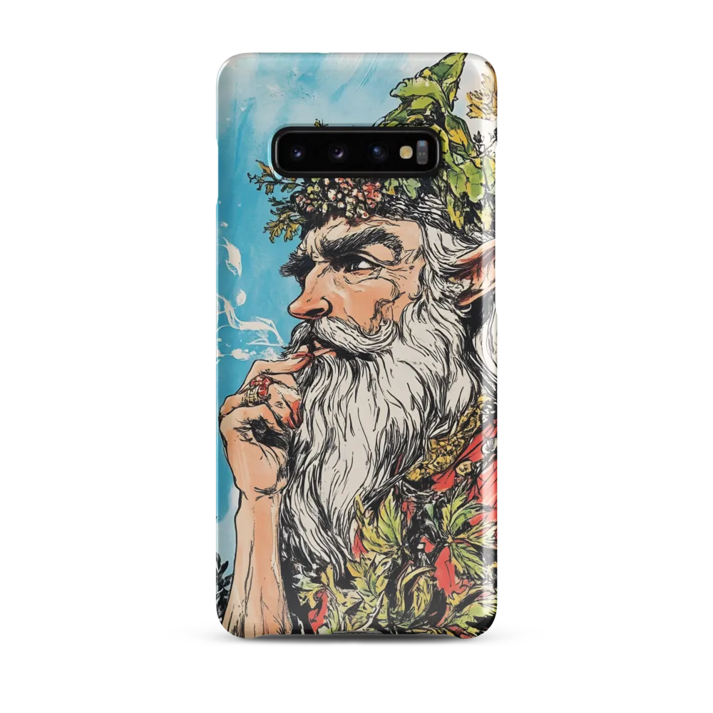 Wisdom of the Nature Spirit | Phone Case |  S10 Plus | Snap Case | Glossy