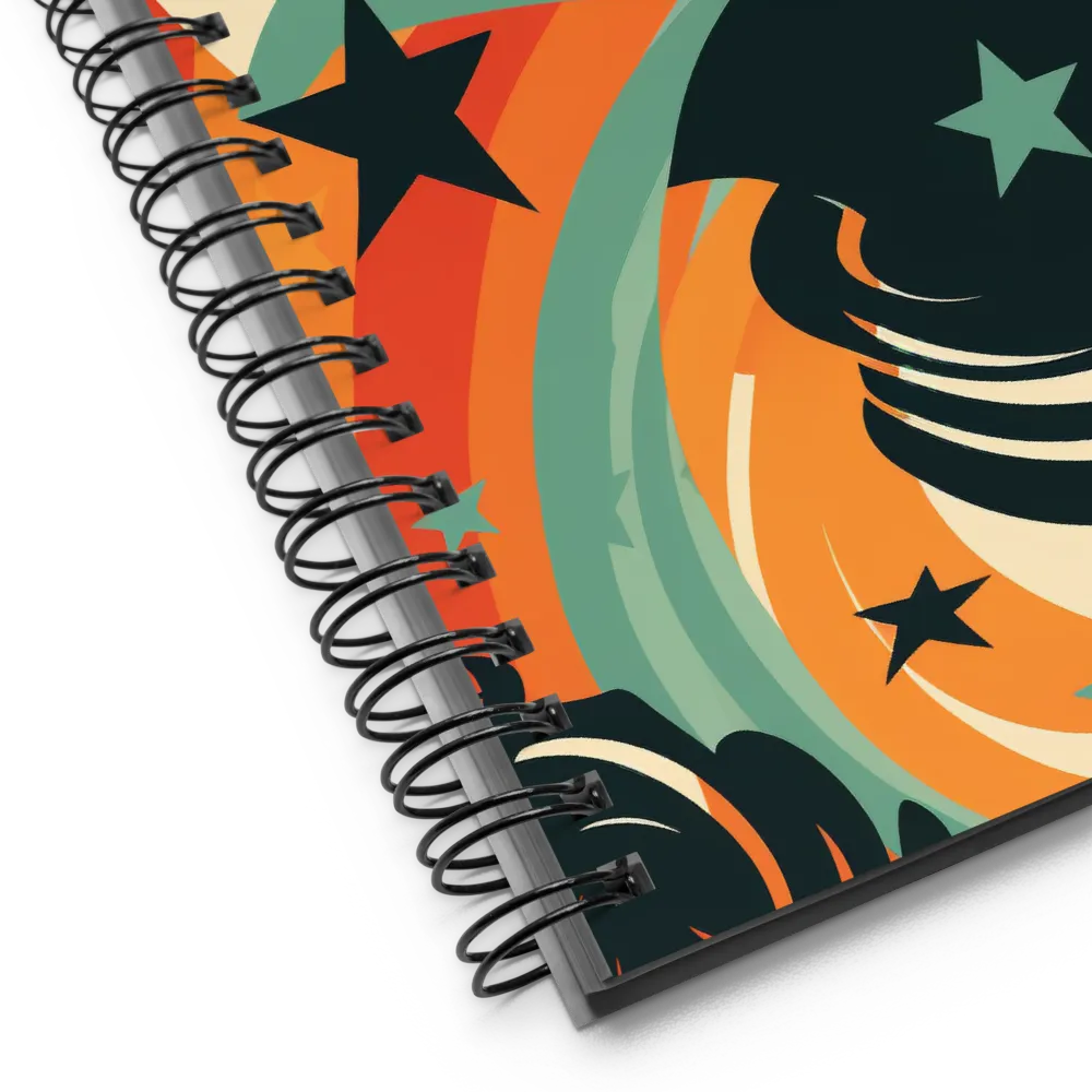 Swirls of Elegance | Spiral Notebook