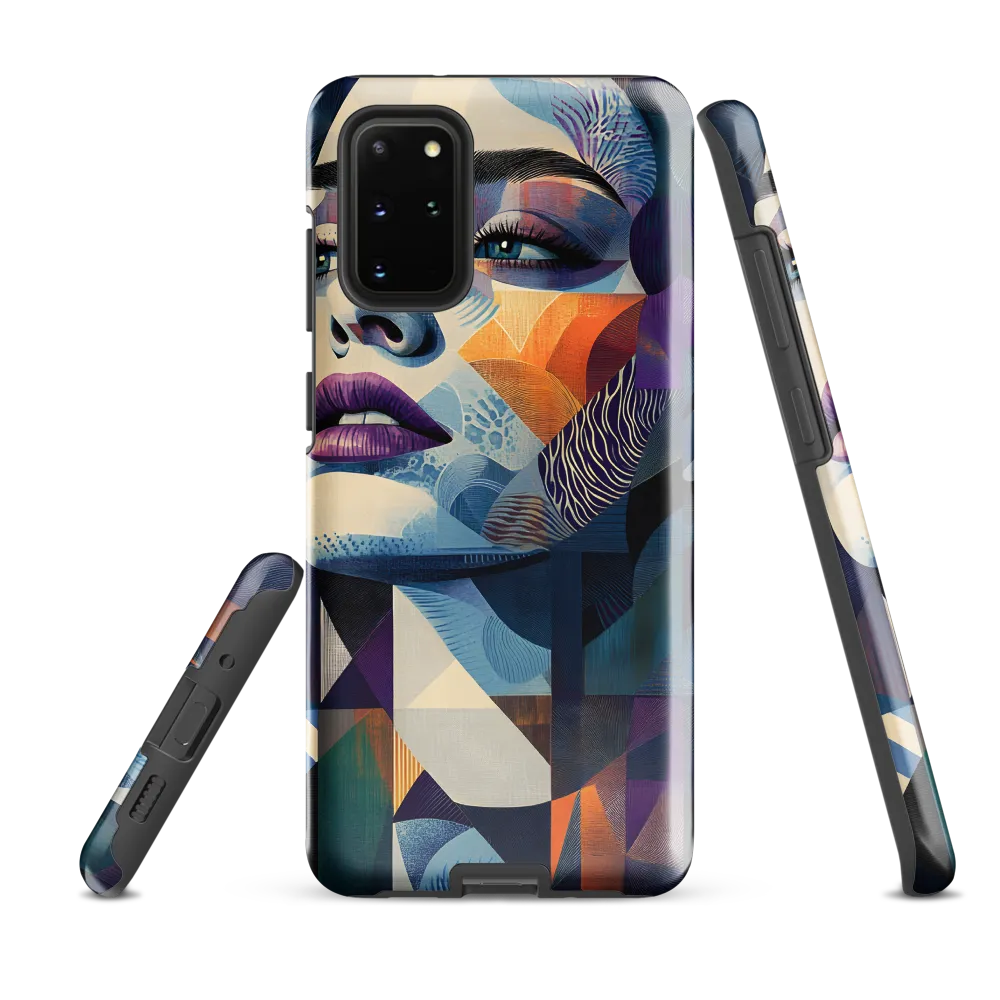 Fragmented Mystery: A Modern Portrait