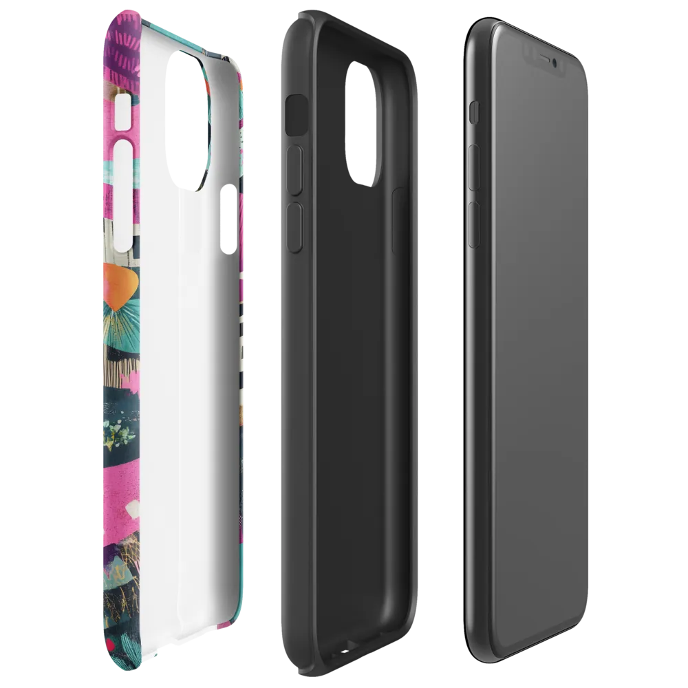 Whimsical Journey Through a Vibrant Landscape | Phone Case |  11 Pro Max | Tough Case | Matte
