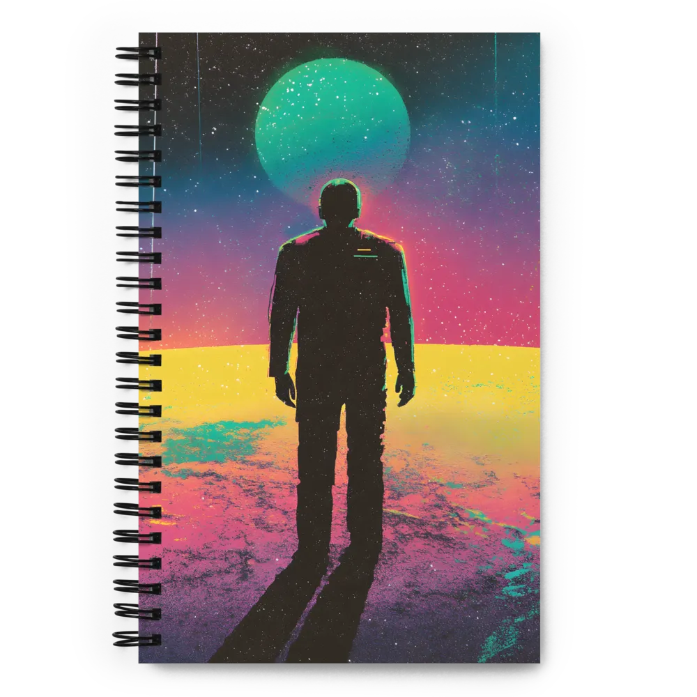 Beyond the Cosmic Veil | Spiral Notebook