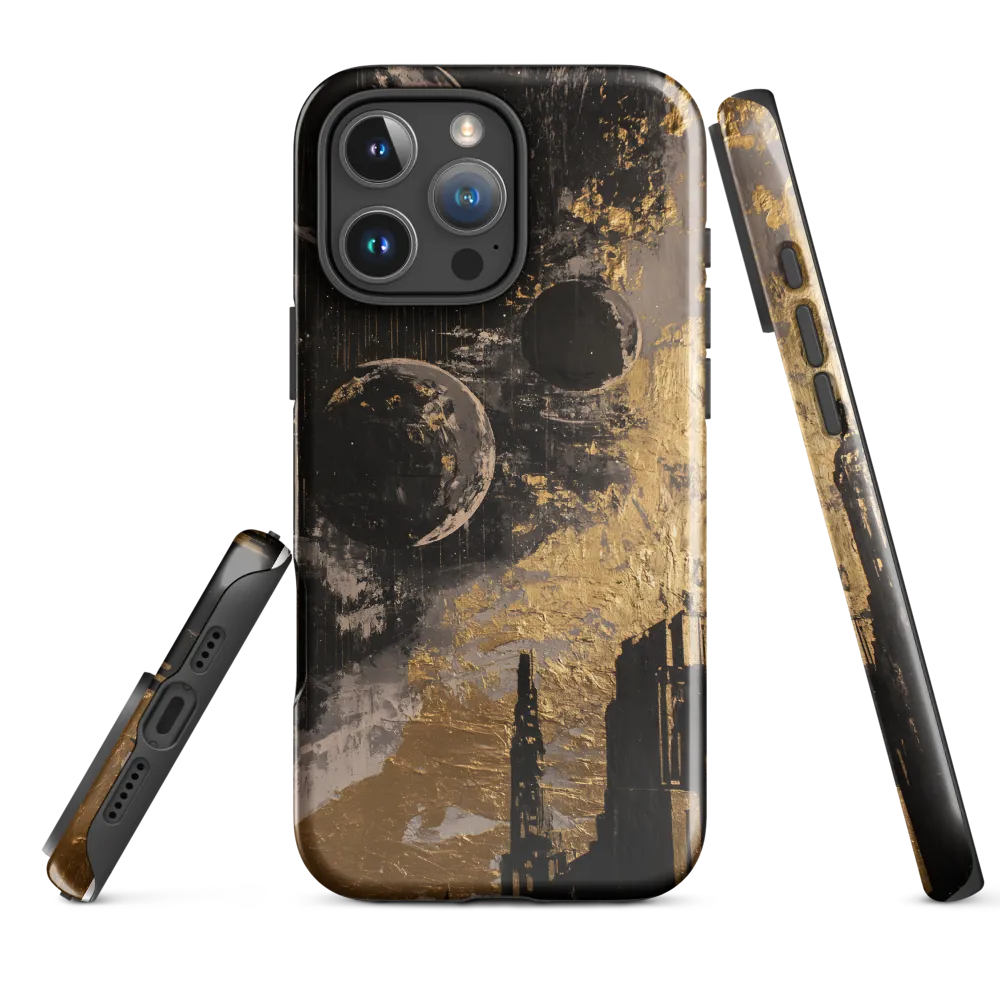 Celestial Cityscape | Phone Case |  16 Pro Max | Tough Case | Glossy