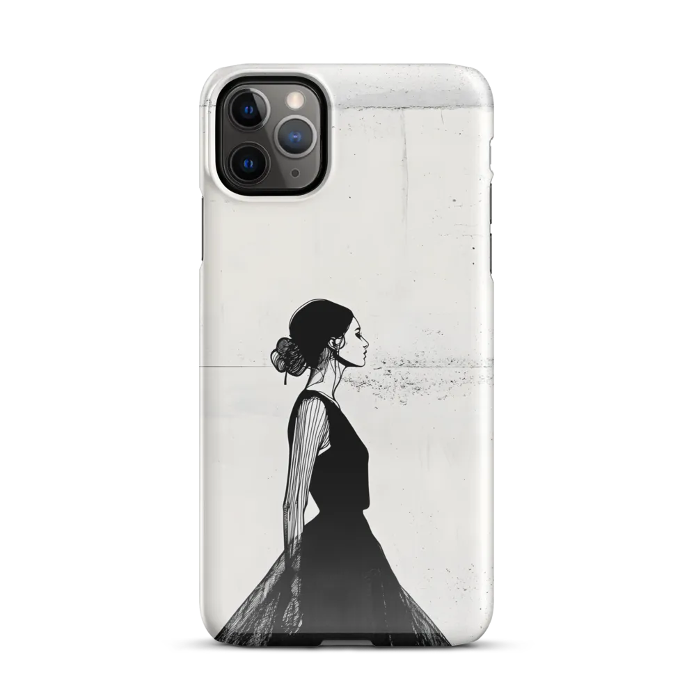 Elegance in Monochrome | Phone Case |  11 Pro Max | Snap Case | Glossy