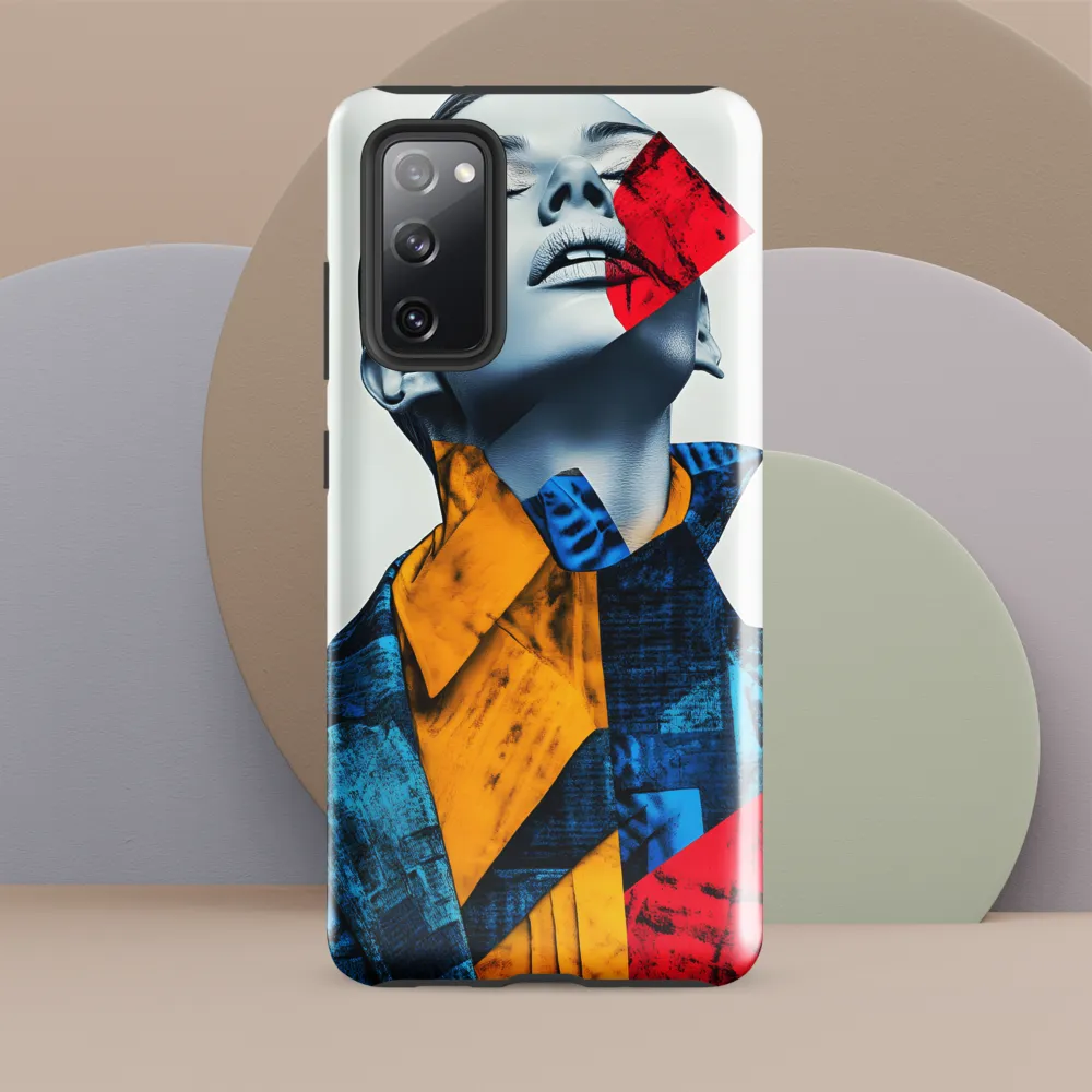 Fragmented Confidence: A Surreal Fashion Portrait