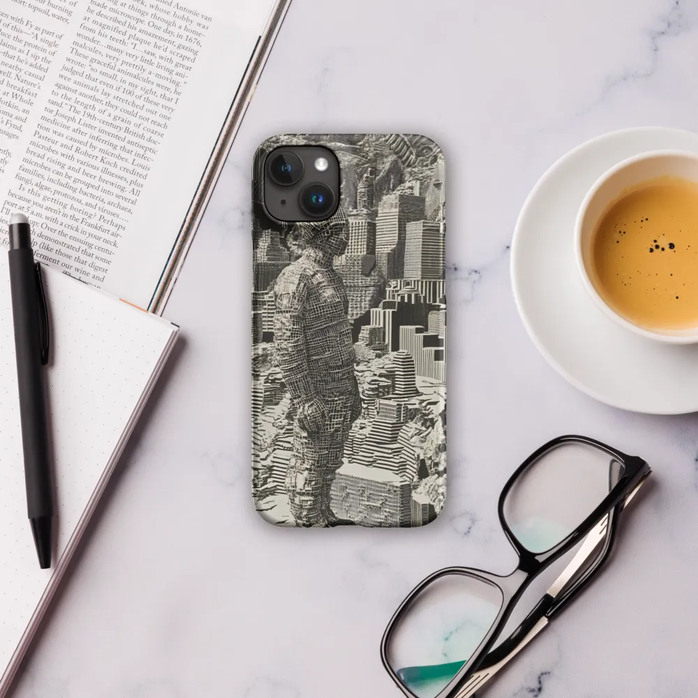 Contemplation in an Abstract Landscape | Phone Case |  15 Plus | Snap Case | Matte