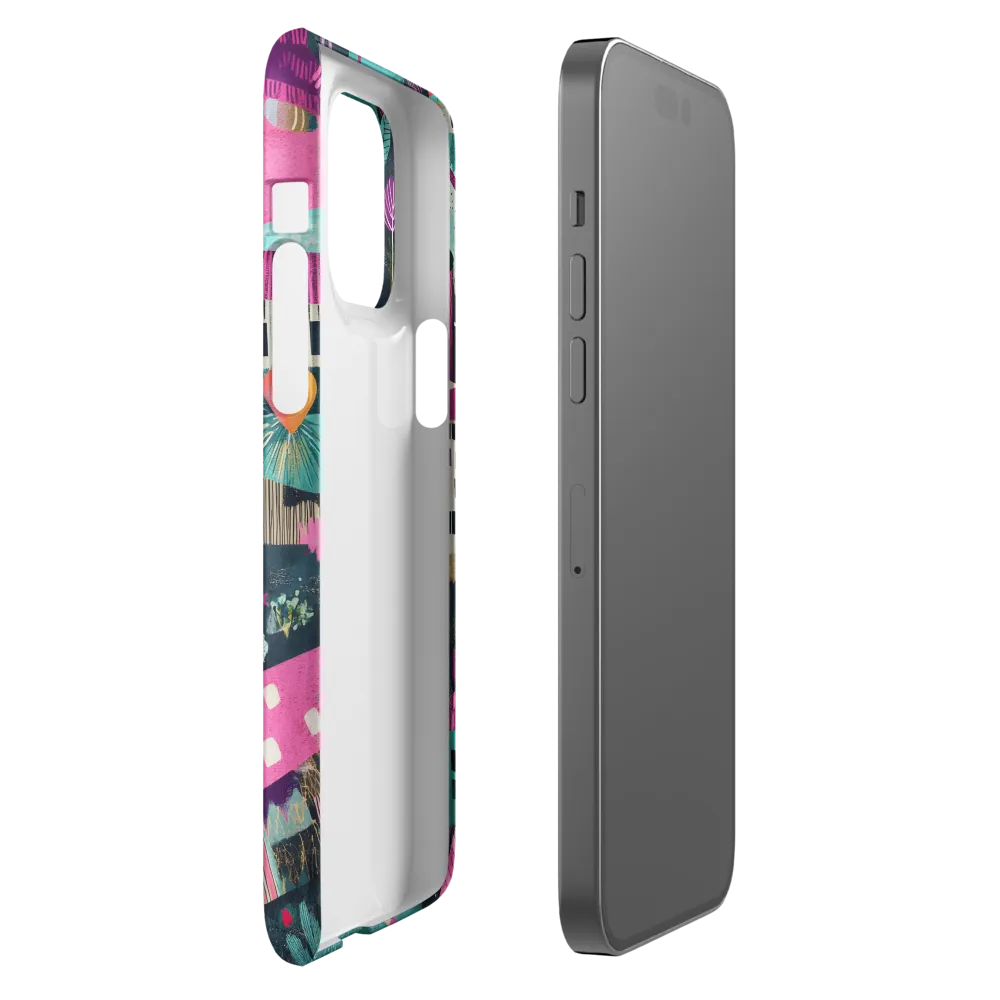 Whimsical Journey Through a Vibrant Landscape | Phone Case |  14 Pro Max | Snap Case | Matte