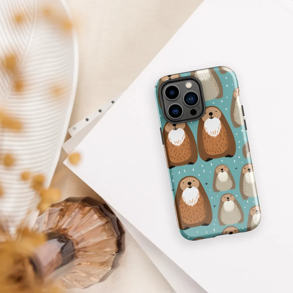 Whimsical Otter Pattern