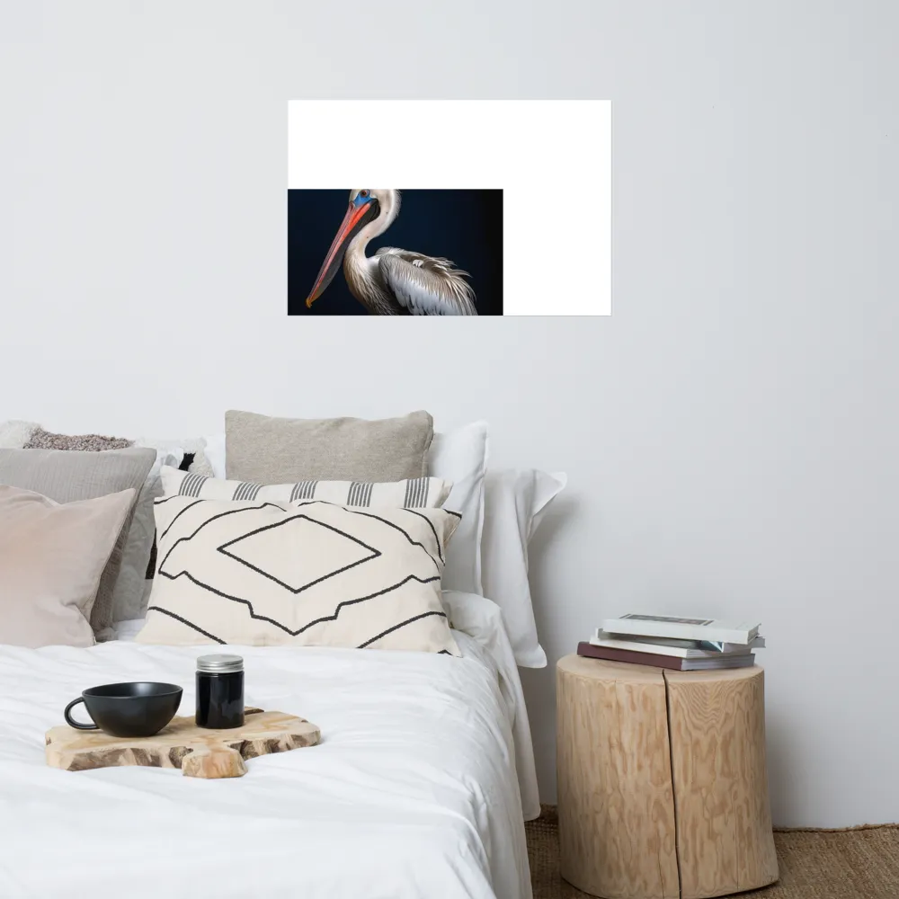 Majestic Pelican Portrait