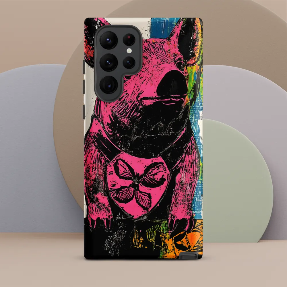 Vibrant Hearted Pig