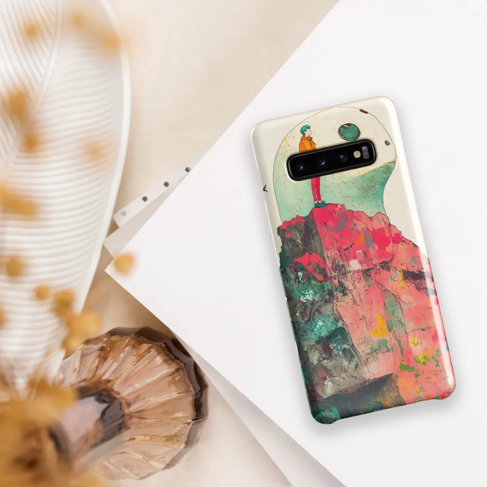 Reflection on the Peak | Phone Case |  S10 Plus | Snap Case | Glossy