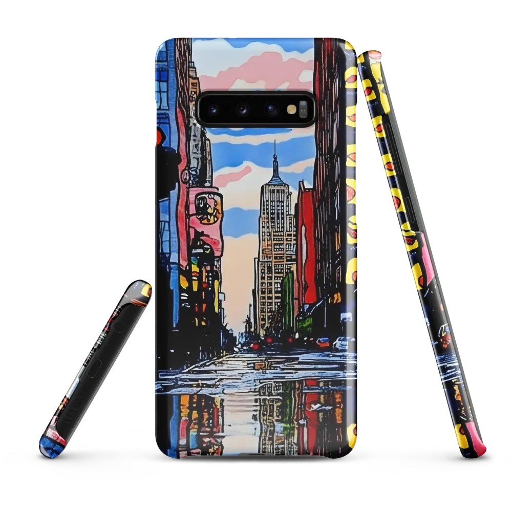 Reflections of a Vibrant City | Phone Case |  S10 Plus | Snap Case | Glossy