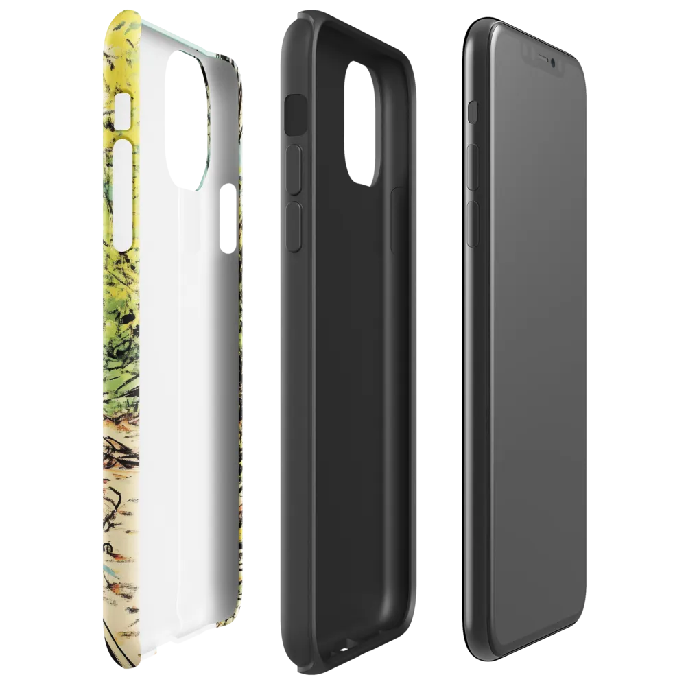 Echoes of Transit: A Train's Journey | Phone Case |  11 Pro Max | Tough Case | Glossy