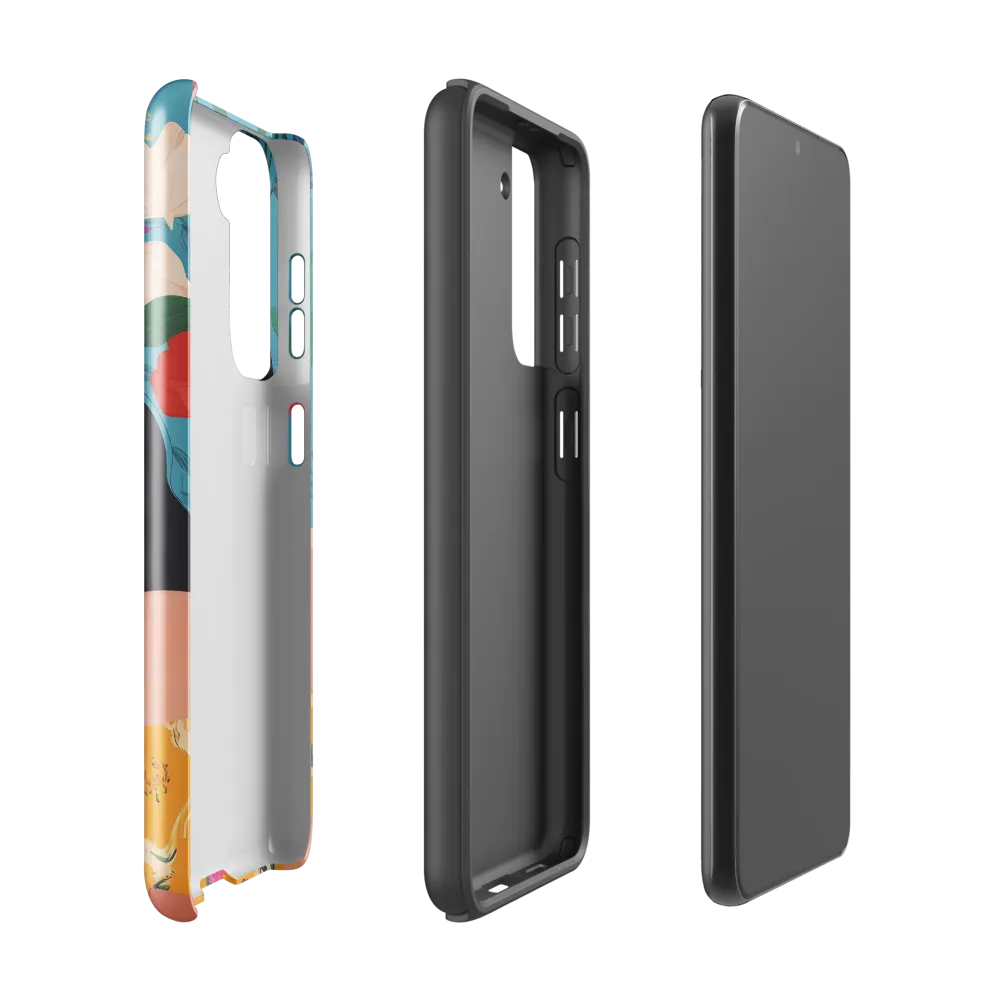 Blooming Confidence | Phone Case |  S21 | Tough Case | Glossy