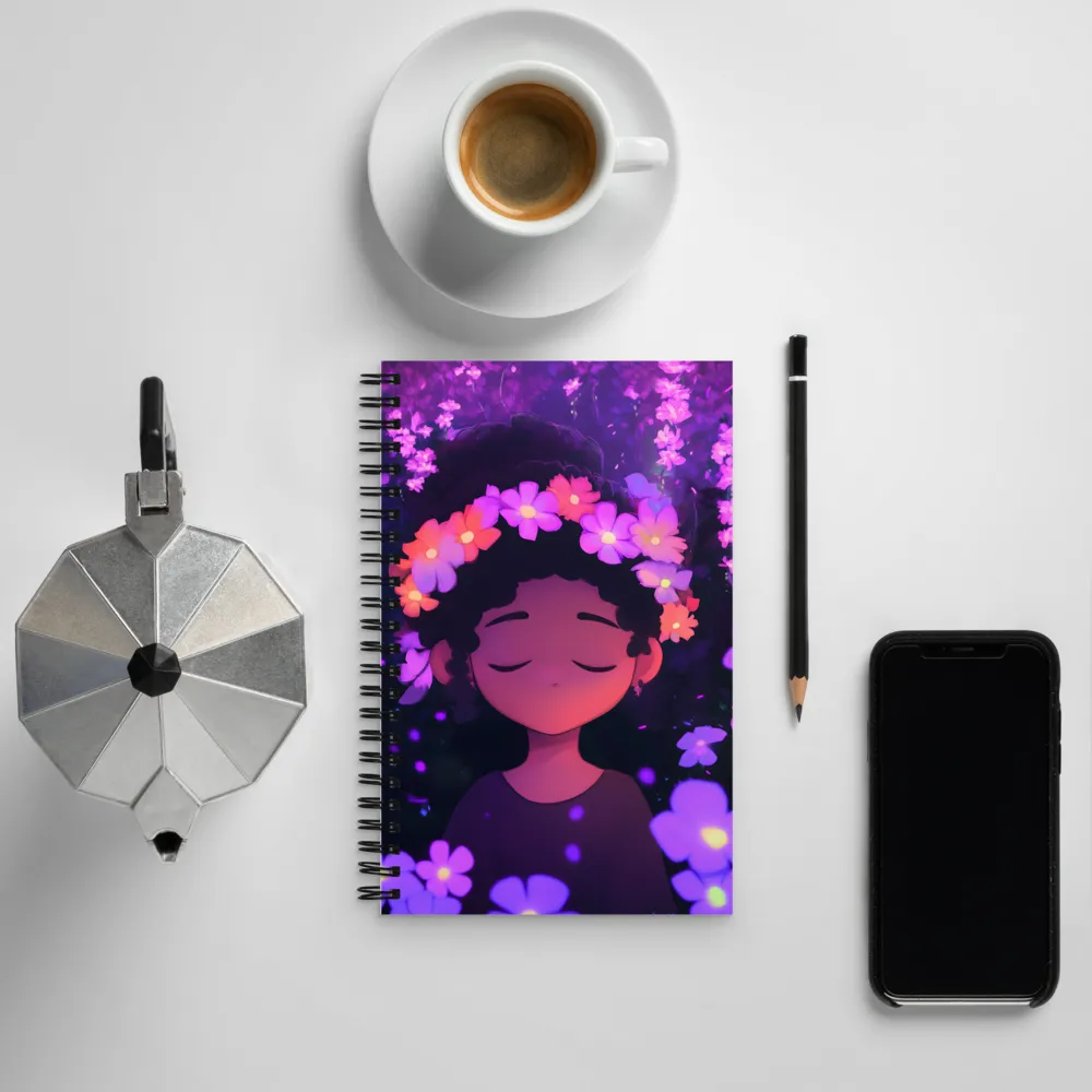 Serene Blossoms | Spiral Notebook