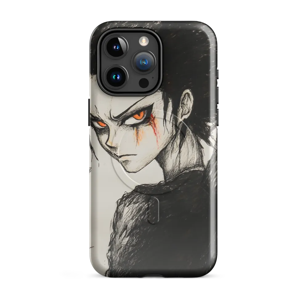 Fiery Defiance | Phone Case |  15 Pro Max | MagSafe® Tough Case | Glossy