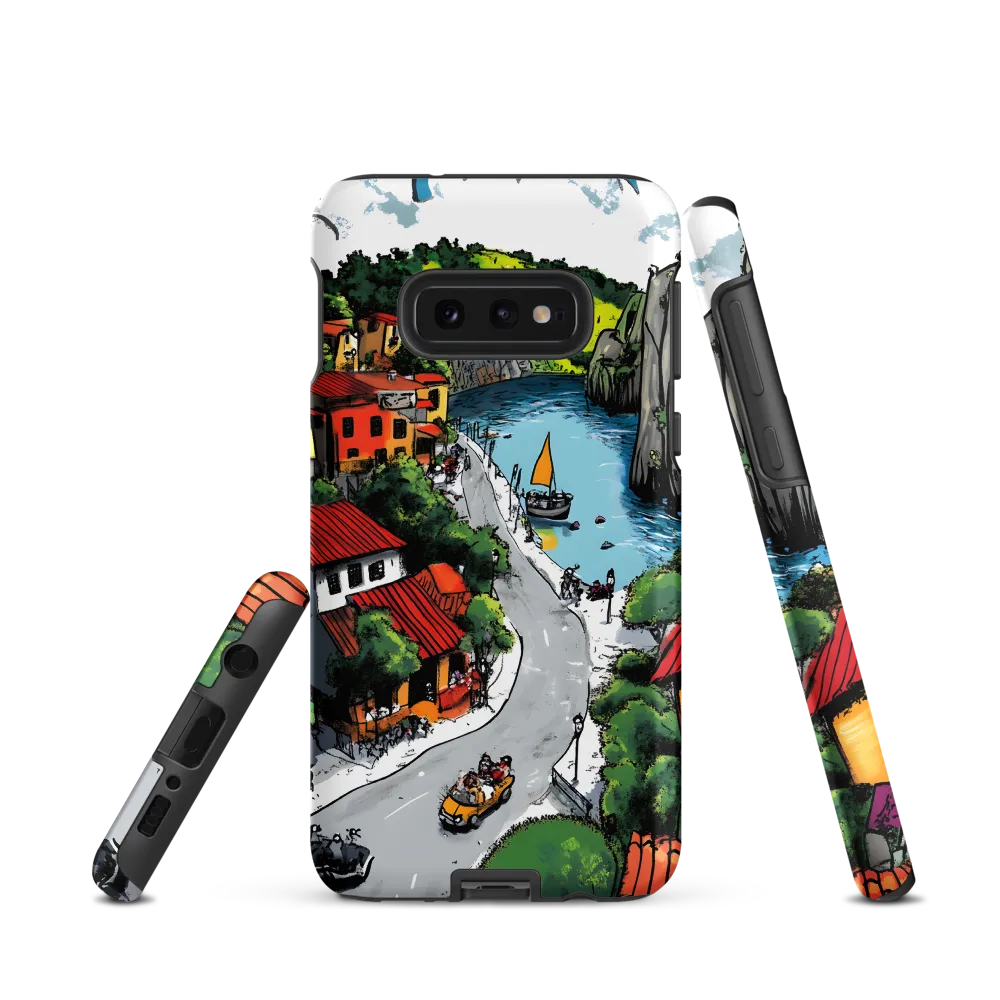 Whimsical Village by the Water
