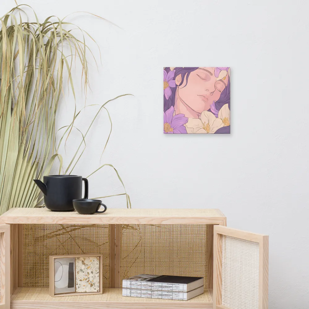 Harmony in Bloom | Canvas | 12″×12″