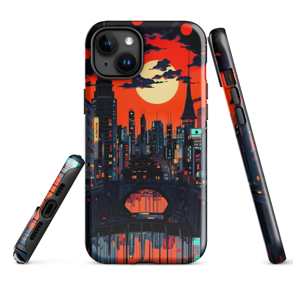 Nightfall in a Neon City