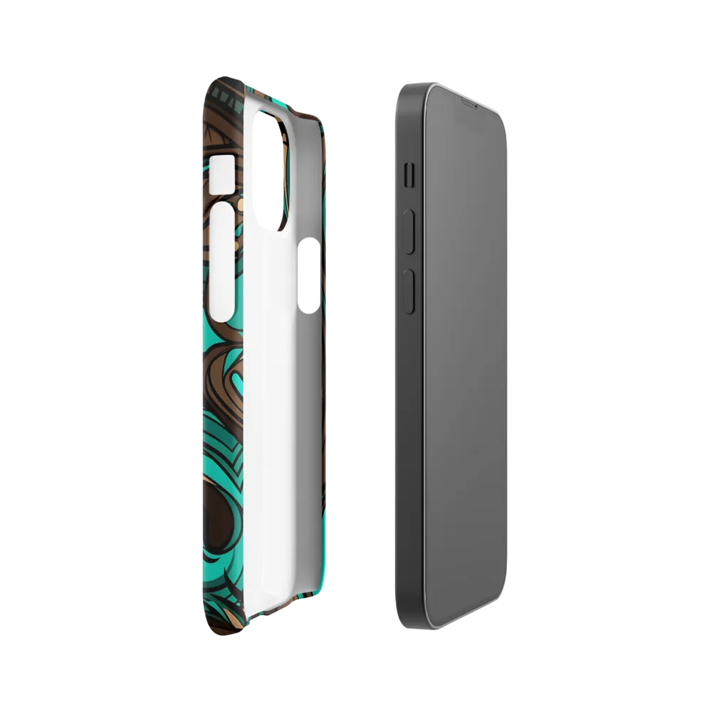 Fluctuating Currents | Phone Case |  13 Mini | Snap Case | Glossy