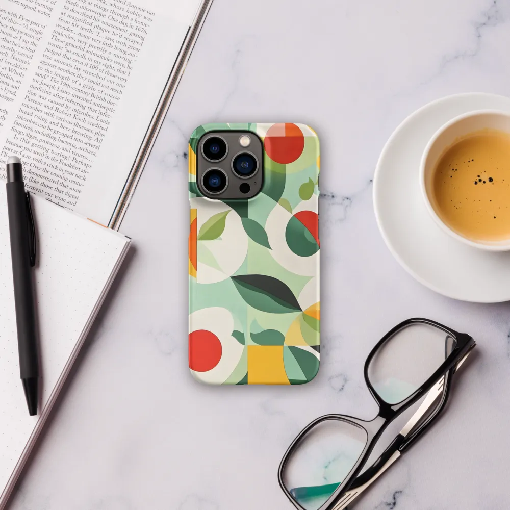 Harmony in Shapes: A Playful Abstract Design