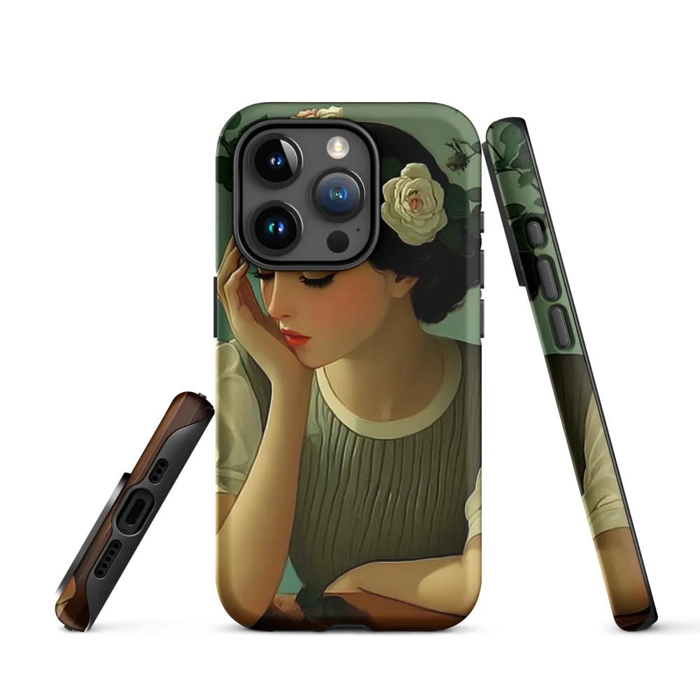 Whispers of Serenity | Phone Case |  15 Pro | Tough Case | Matte