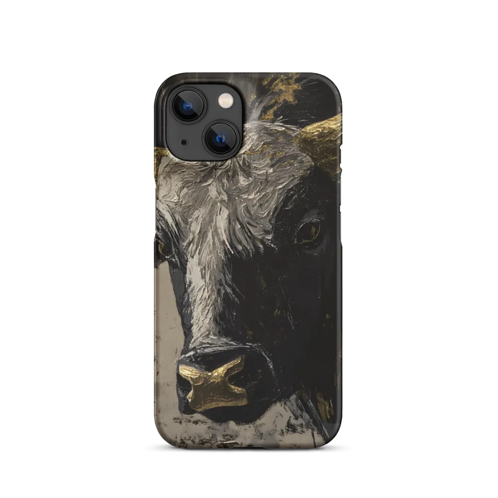 Majestic Bull: The Power in Black and Gold