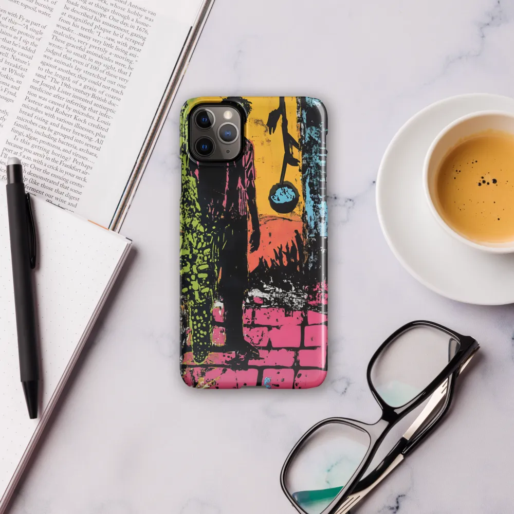 Urban Solitude: A Graffiti Journey | Phone Case |  11 Pro Max | Snap Case | Glossy