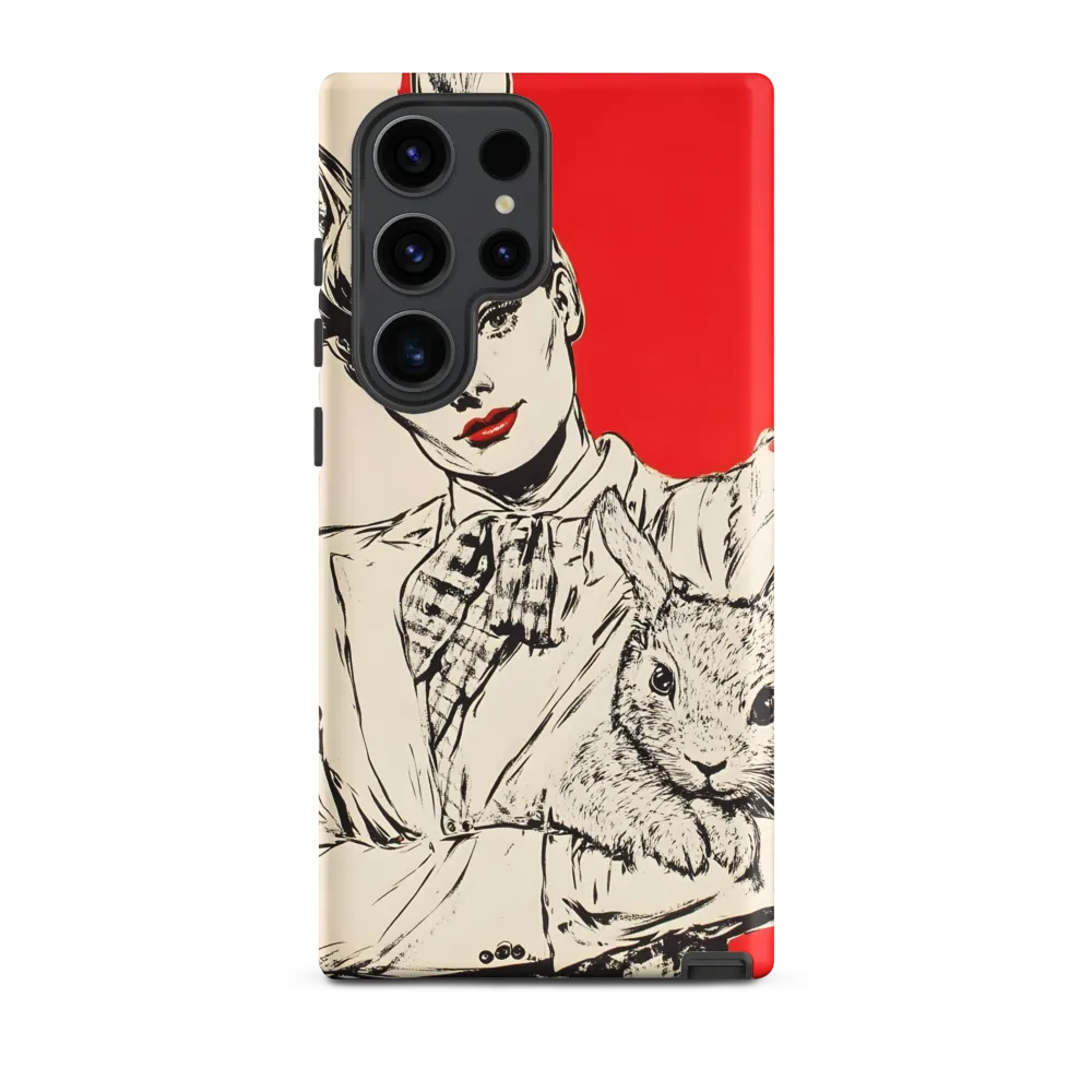 Whimsical Elegance: The Rabbit Lady