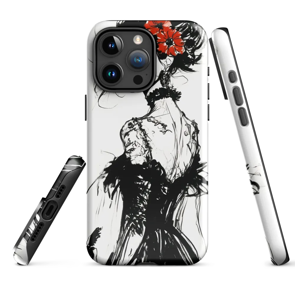 Elegance in Black and Red