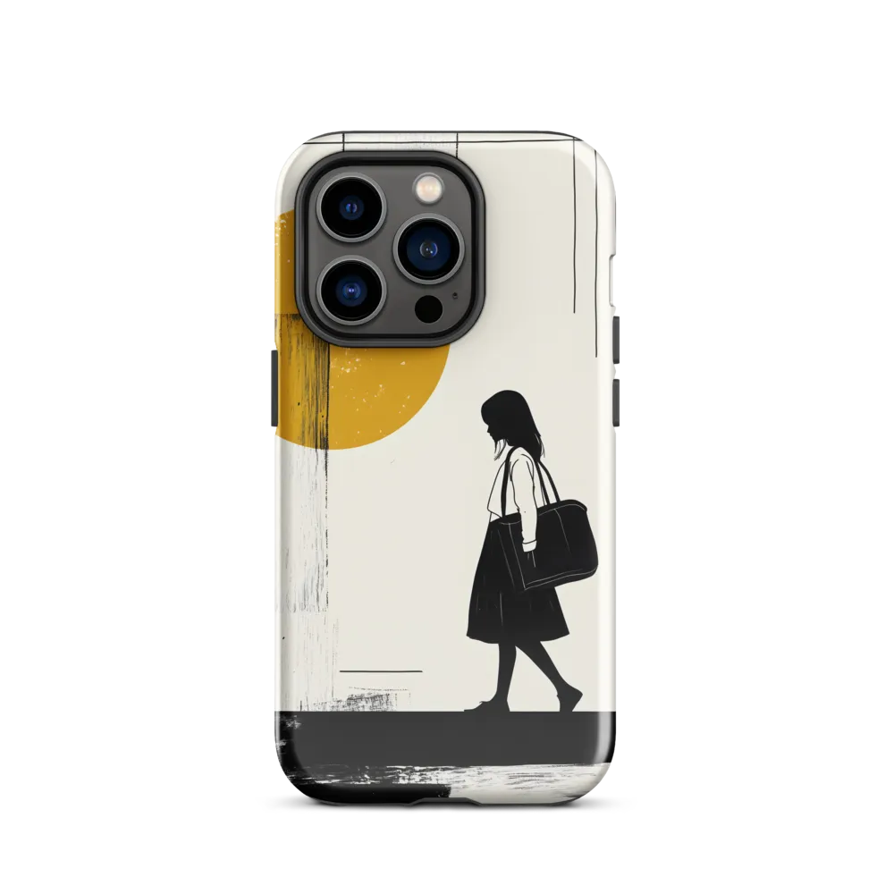 Silent Steps | Phone Case |  14 Pro | Tough Case | Glossy