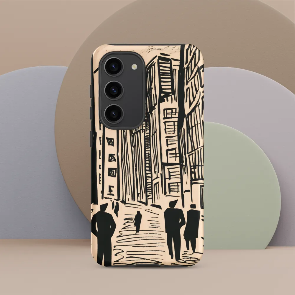 Echoes of Urban Life | Phone Case |  S23 | Tough Case | Matte