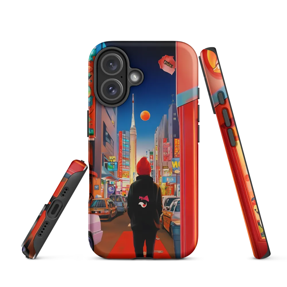 Urban Echoes: Twilight Dreams | Phone Case