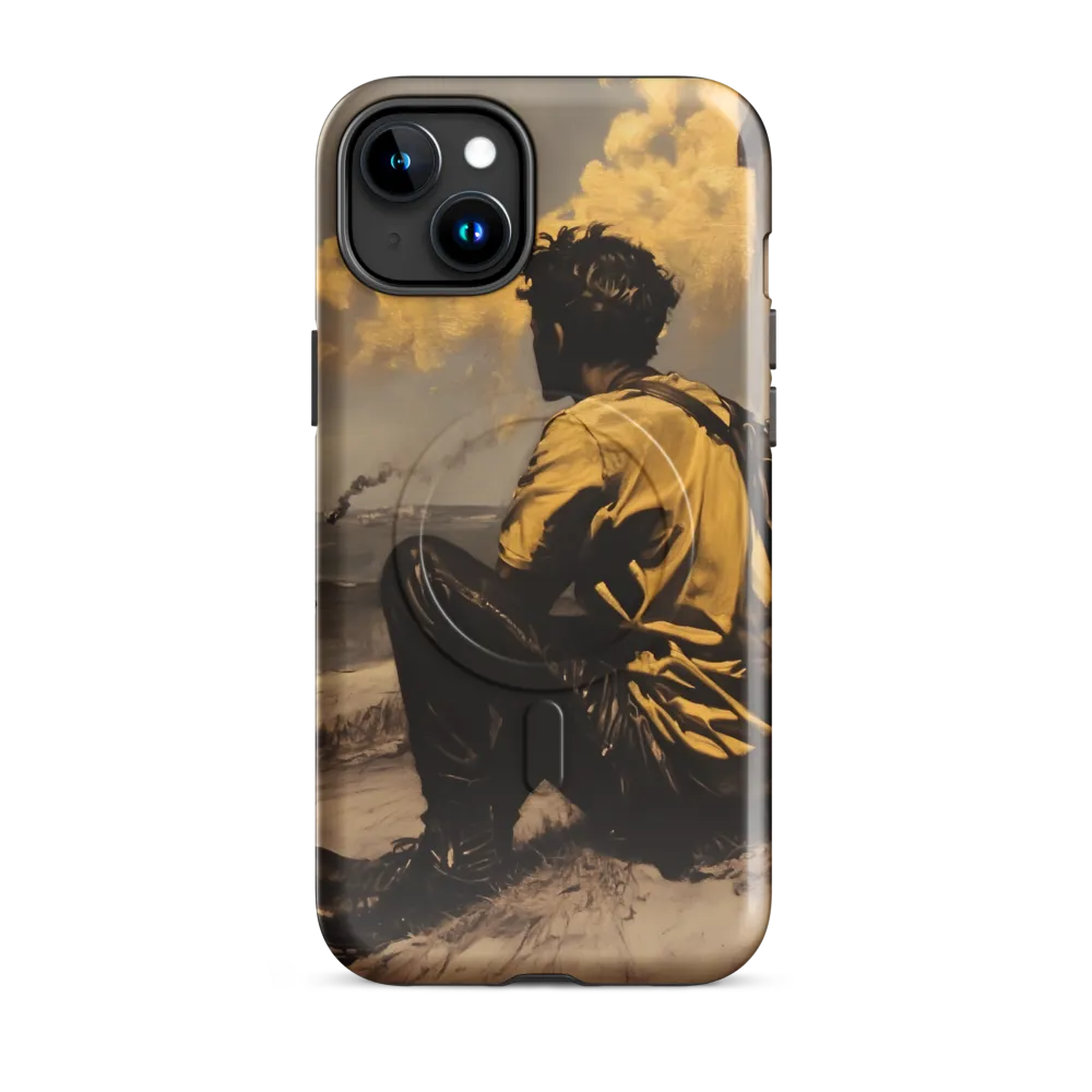 Reflections by the Shore | Phone Case |  15 Plus | MagSafe® Tough Case | Glossy