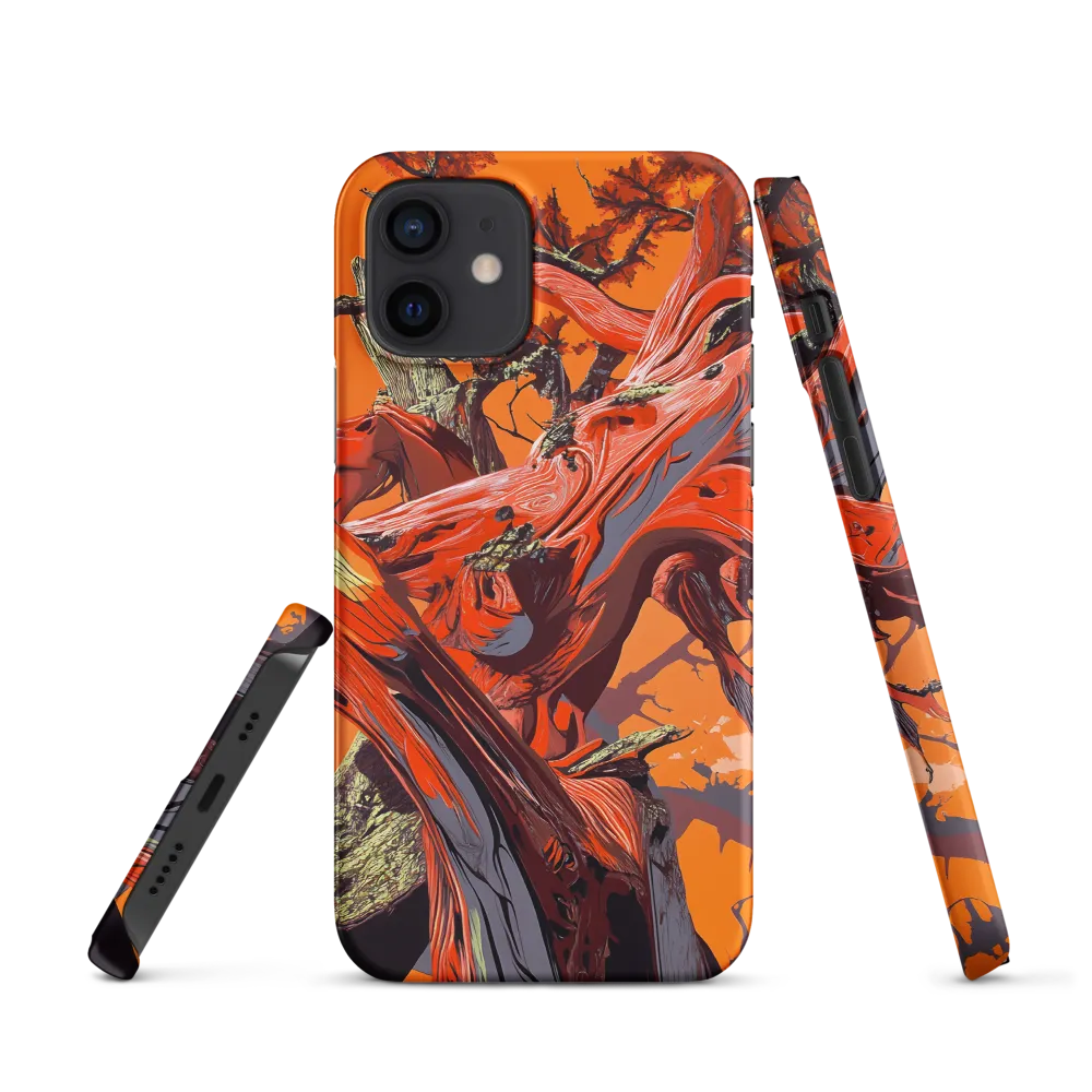 Life in Motion: An Abstract Tree | Phone Case |  12 | Snap Case | Matte