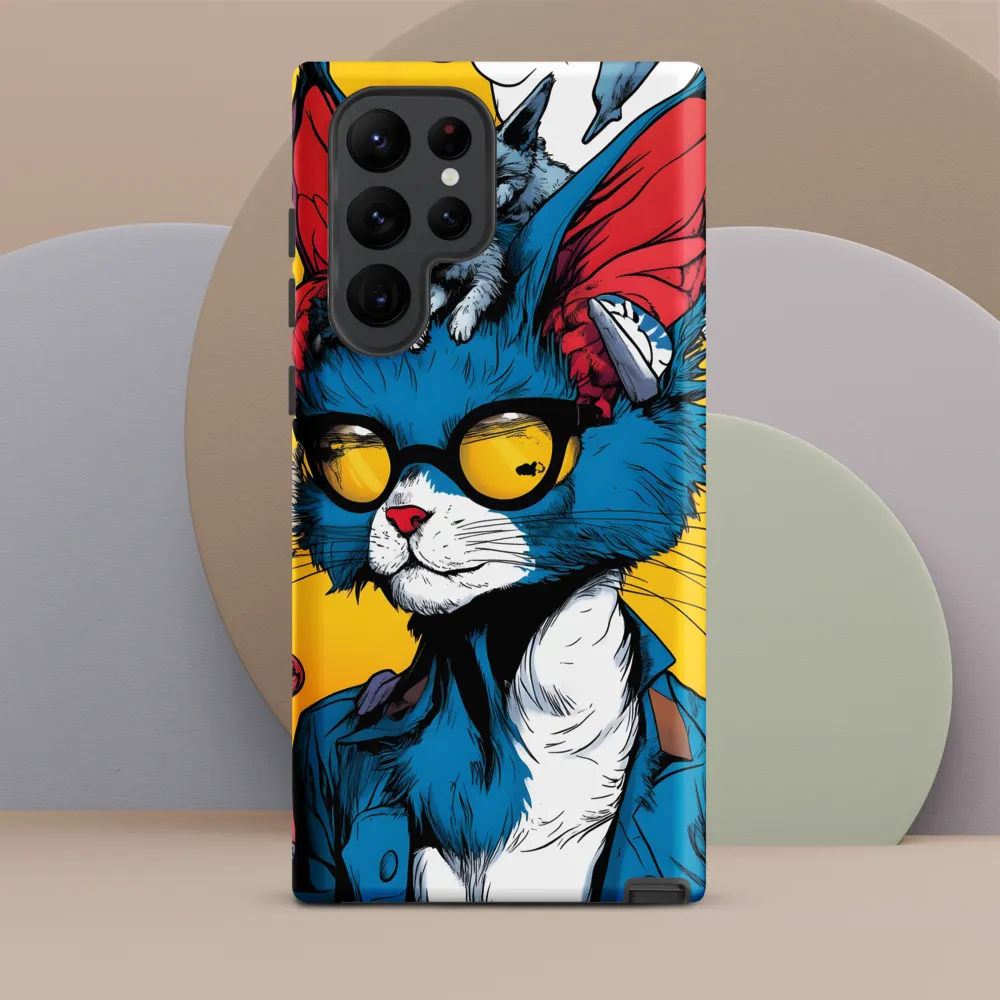 Whimsical Feline Coolness