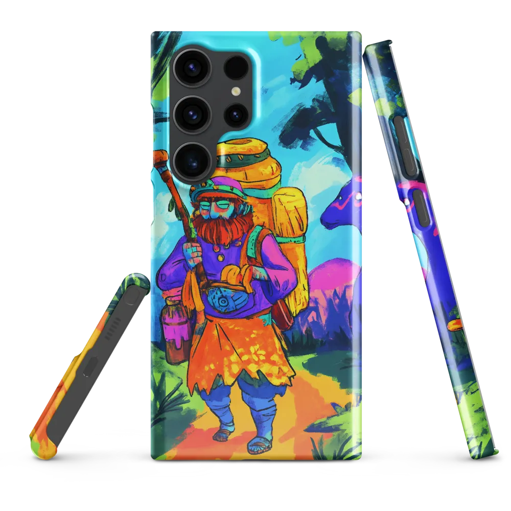 Journey Through a Whimsical Forest | Phone Case |  S23 Ultra | Snap Case | Glossy