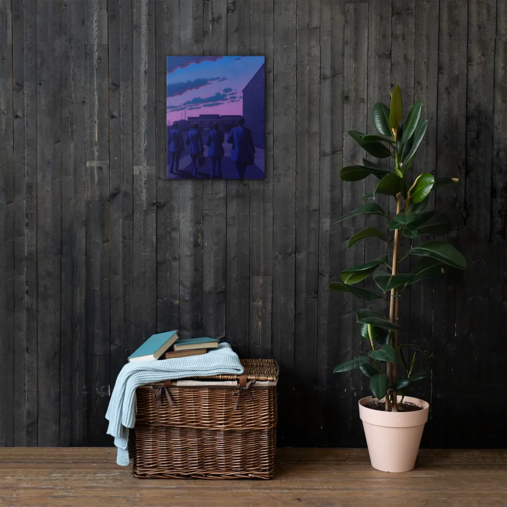 The Twilight Stroll | Thin Canvas | 16″×20″