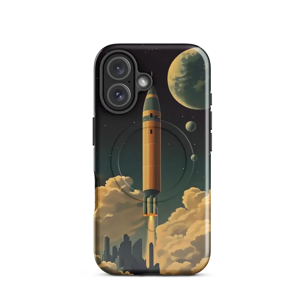 Journey Through the Cosmic Frontier | Phone Case |  16 | MagSafe® Tough Case | Glossy