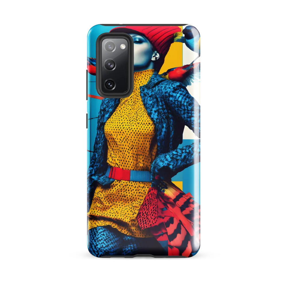 Vibrant Fusion of Nature and Fashion